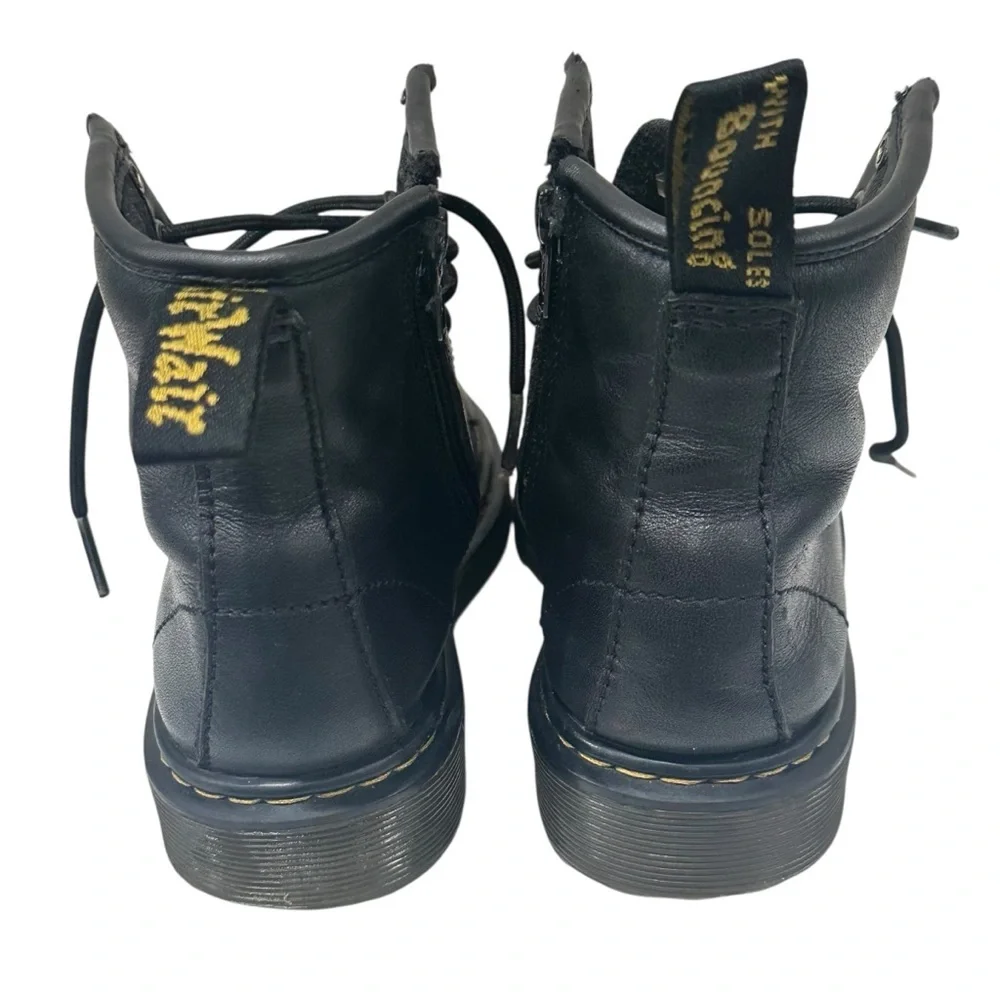 Dr. Martens 1460 Pascal Zip Combat Boots, Leather, Preschool Size 13